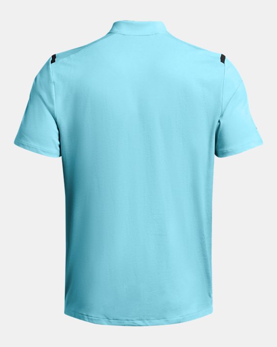 Men's Curry Splash Polo in Blue image number 4